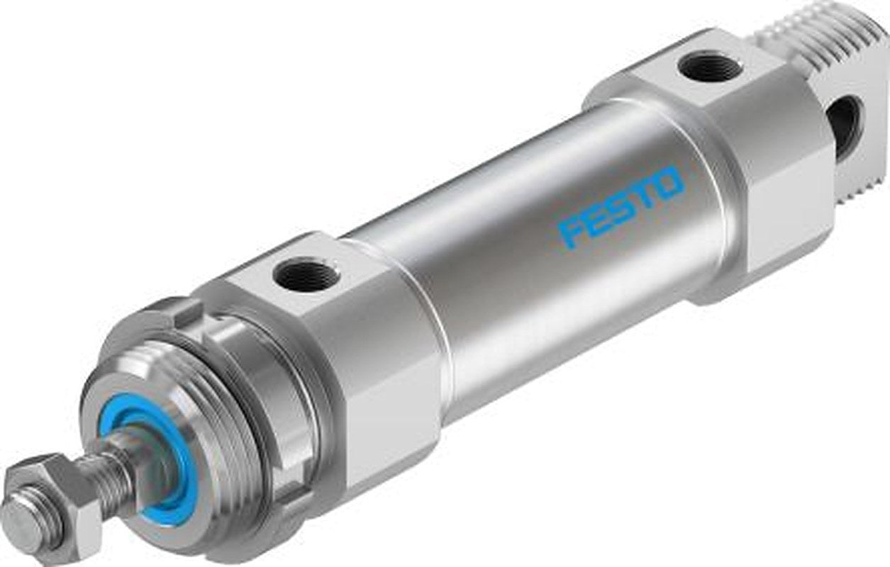 Festo 50 mm Pneumatic Piston Rod Cylinder - 195992 DSNU Series, Double Acting Acting