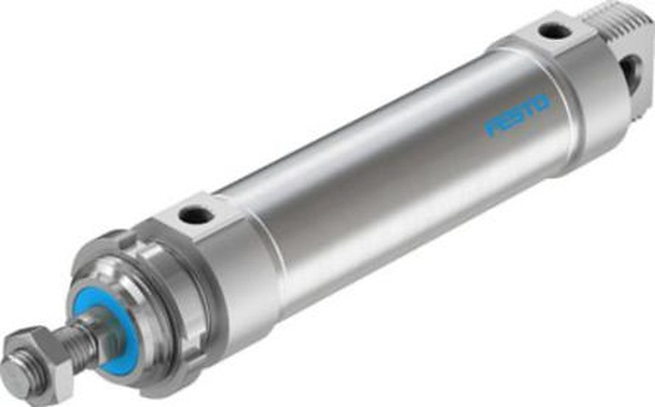 Festo 125 mm Pneumatic Roundline Cylinder - 196045 DSNU Series, Double Acting Acting