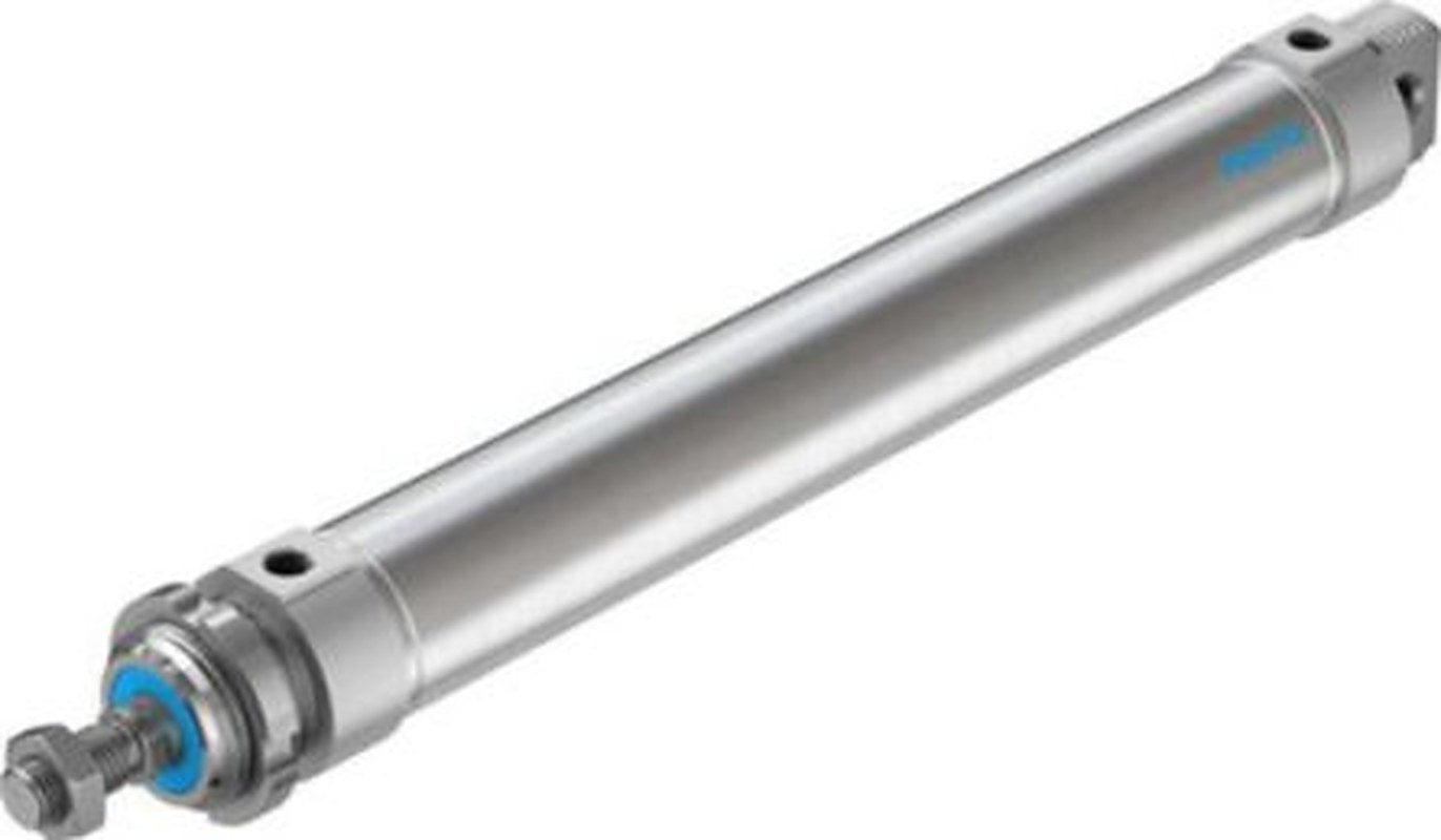 Festo 320 mm Pneumatic Roundline Cylinder - 196009 DSNU-50-320-P-A Series, Double Acting Acting