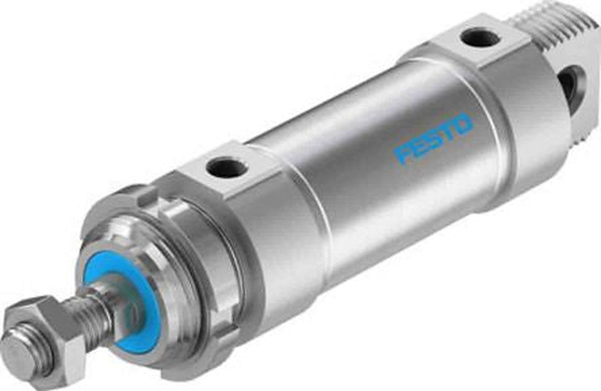 Festo 50 mm Pneumatic Piston Rod Cylinder - 196002 DSNU-50-50-P-A Series, Double Acting Acting