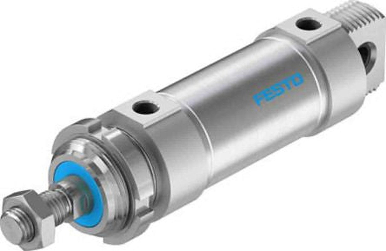 Festo 50 mm Pneumatic Piston Rod Cylinder - 196042 DSNU Series, Double Acting Acting