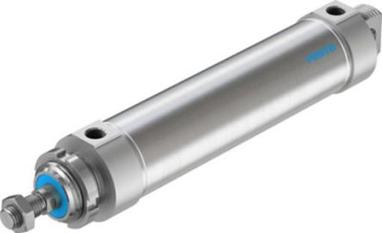 Festo 200 mm Pneumatic Roundline Cylinder - 196057 DSNU Series, Double Acting Acting
