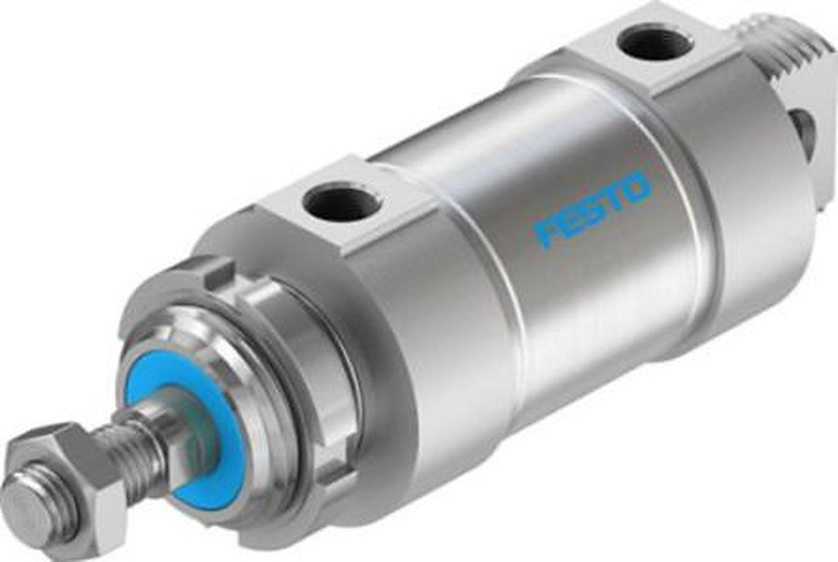 Festo 25 mm Pneumatic Roundline Cylinder - 559325 DSNU-63-25-PPS-A Series, Double Acting Acting