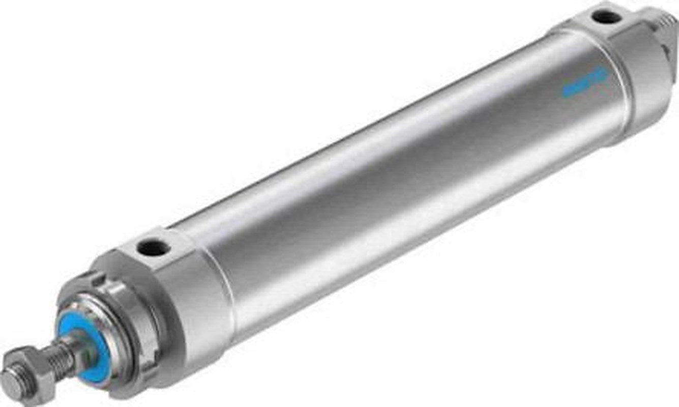 Festo 250 mm Pneumatic Piston Rod Cylinder - 196058 DSNU Series, Double Acting Acting