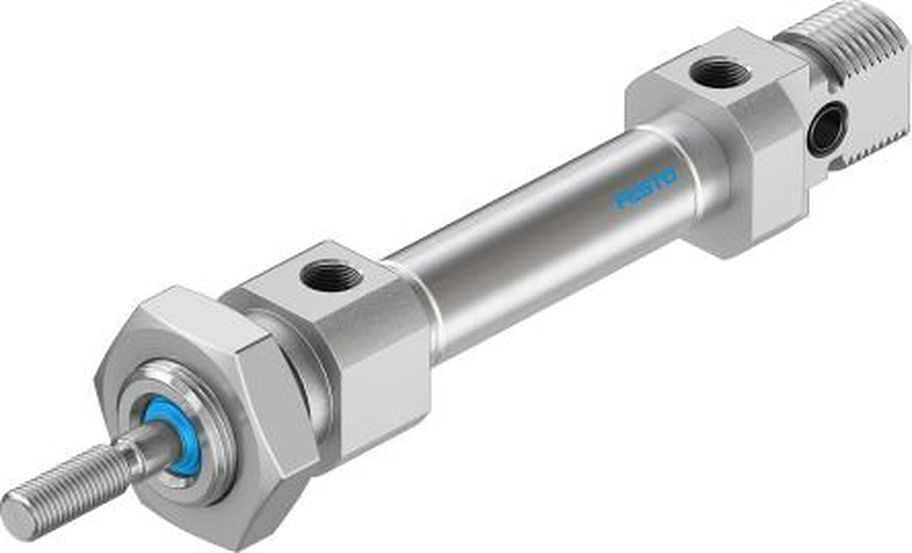 Festo 10 mm Pneumatic Piston Rod Cylinder - 19177 DSNU Series, Double Acting Acting