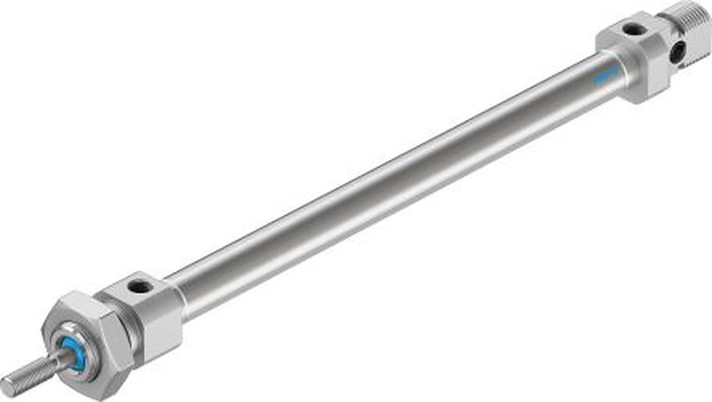 Festo 100 mm Pneumatic Piston Rod Cylinder - 19182 DSNU Series, Double Acting Acting
