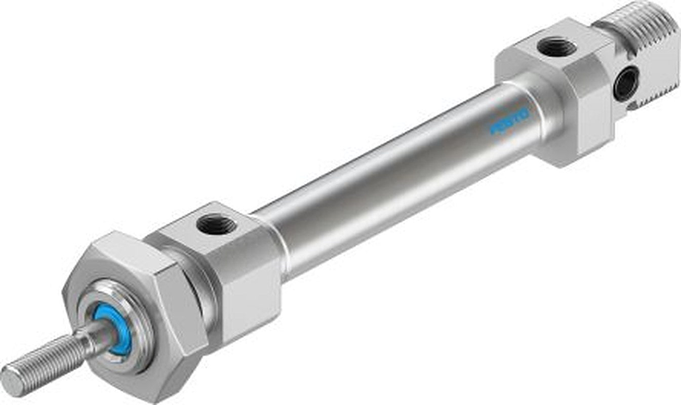 Festo 25 mm Pneumatic Piston Rod Cylinder - 19178 DSNU Series, Double Acting Acting