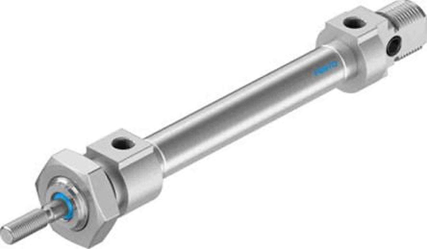 Festo 40 mm Pneumatic Piston Rod Cylinder - DSNU-8-40-P-A Series, Double Acting Acting