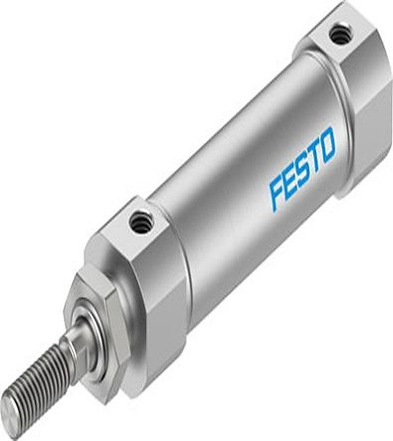 Festo 125 mm Pneumatic Piston Rod Cylinder - 5216099 DSNU Series, Double Acting Acting