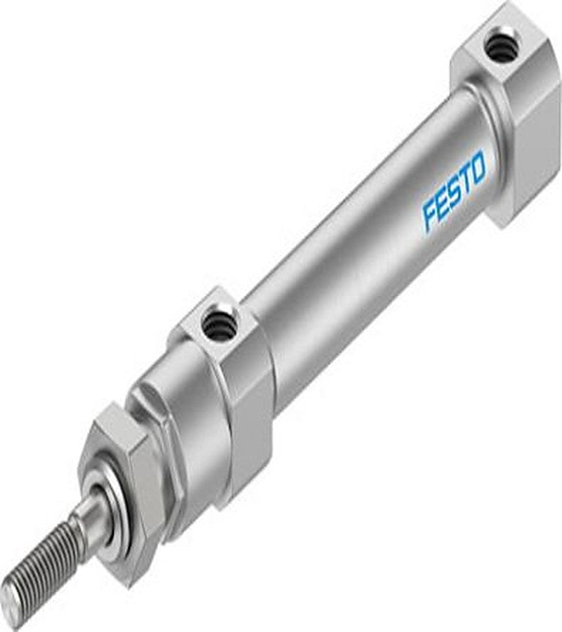 Festo 80 mm Pneumatic Piston Rod Cylinder - 5205906 DSNU Series, Double Acting Acting