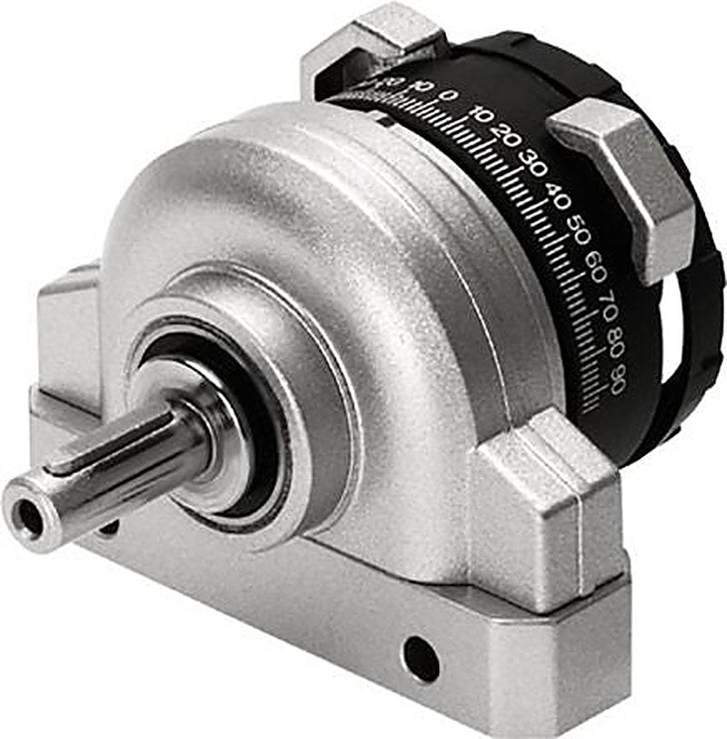Festo DSR Series 8 bar Double Acting Action Pneumatic Rotary Actuator, 92 mm Bore, 184 °