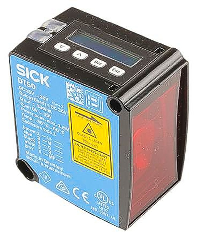 SICK Background Suppression Distance Sensor, Block Sensor