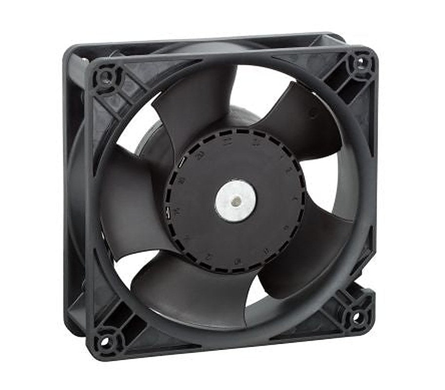 ebm-papst DV 4100 Series Axial Fan, 48V dc, 280 m³/h, 20 W, 420 mA Max 119 mm 119mm 38 mm