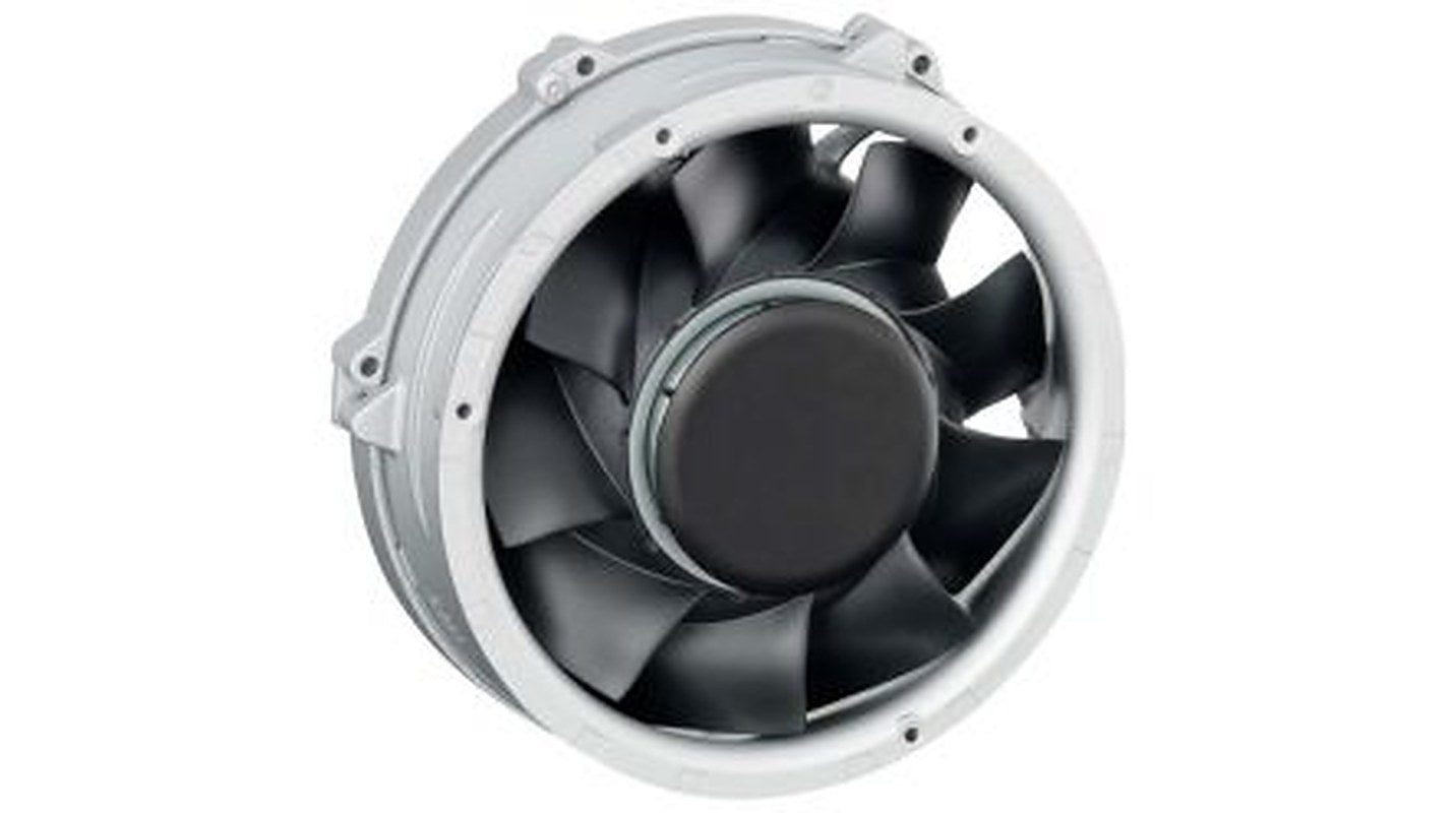 ebm-papst DV6300 Series Axial Fan, 48V dc, 1100 m³/h, 360 W, 5.5 mA Max 178 mm 178mm 51 mm