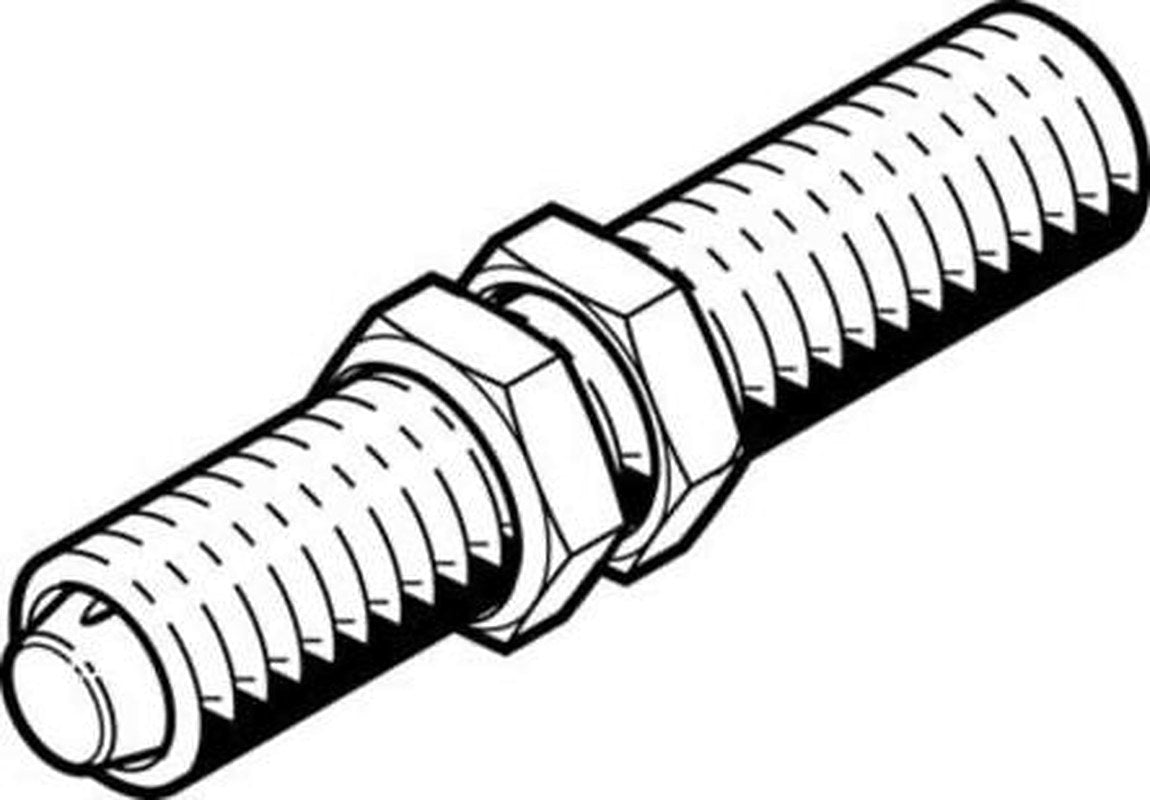 Festo Shock Absorber, DYEF-M14-Y1, 1.2 mm Body Length, 1.2 mm Body Length