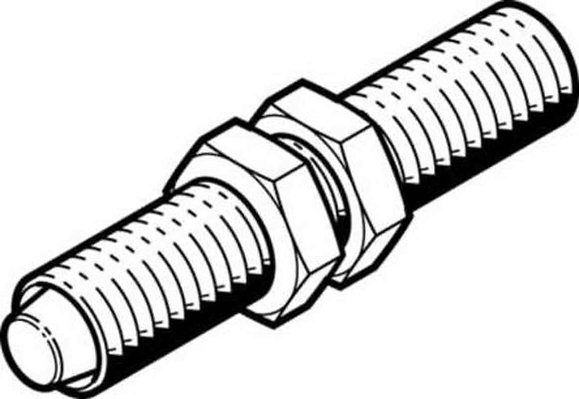 Festo Shock Absorber, DYEF-M6-Y1, 1.5 mm Body Length, 1.5 mm Body Length, M6 Thread Size