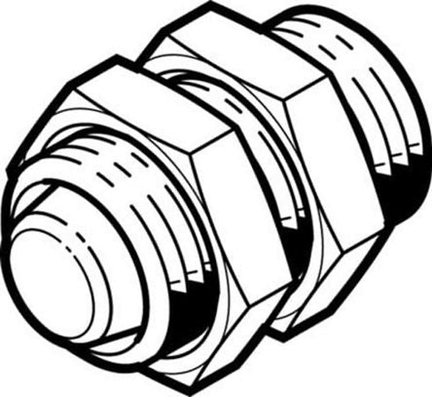 Festo Shock Absorber, DYEF-S-M12-Y1, 1.2 mm Body Length, 1.2 mm Body Length, M12 Thread Size