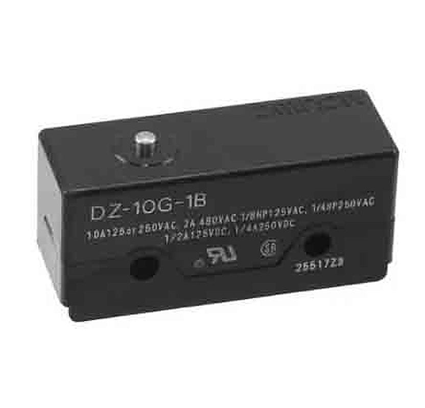 Omron Plunger Limit Switch, DPDT, Metal Housing, 480V ac