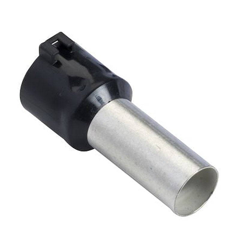 Schneider Electric, Linergy DZ5 Insulated Bootlace Ferrule, 17.5 mm Pin Length, 6.35 mm Pin Diameter, White to 6 AWG