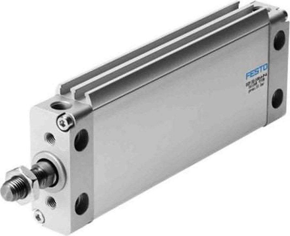 Festo Pneumatic Compact Cylinder - 161255 25 mm Bore, 100 mm DZF Series, Double Acting Acting