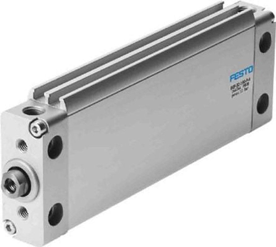 Festo Pneumatic Compact Cylinder - 164043 32 mm Bore, 80 mm DZF Series, Double Acting Acting