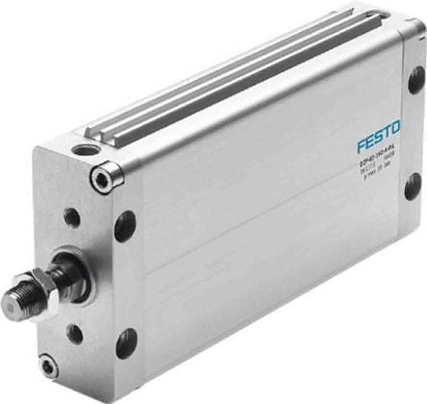 Festo Pneumatic Compact Cylinder - 161313 63 mm Bore, 100 mm DZF-63-100-A-P-A Series, Double Acting Acting