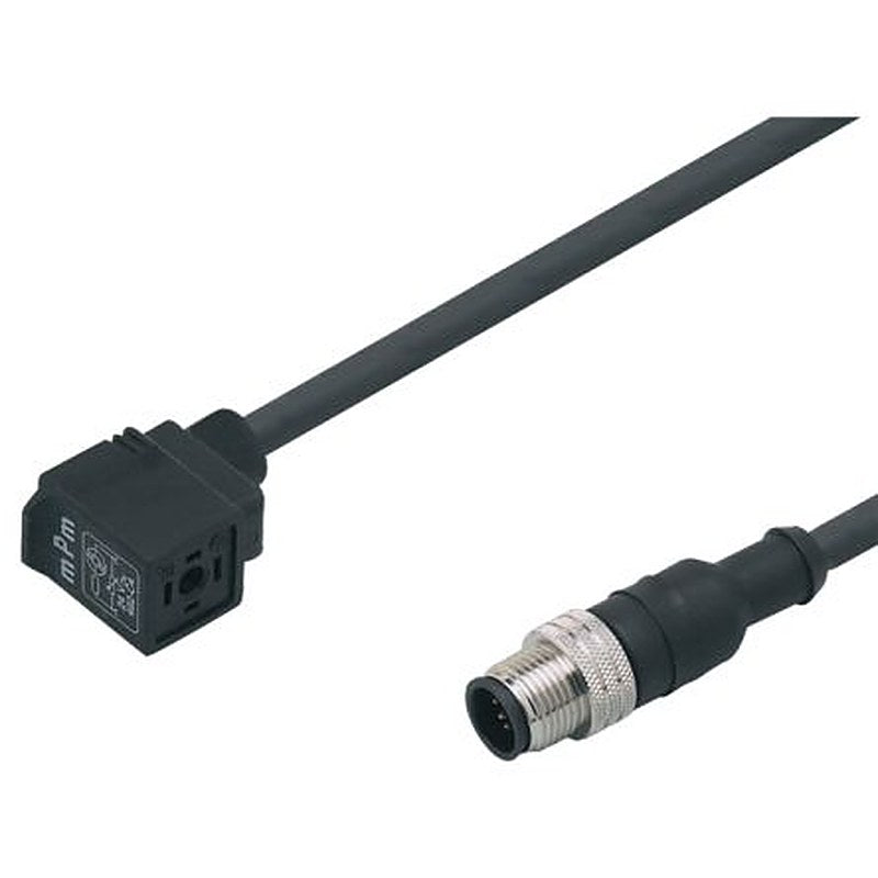 ifm electronic Male 1 way Straight to Female 1 way Valve Connector Actuator/Sensor Cable, 5 m