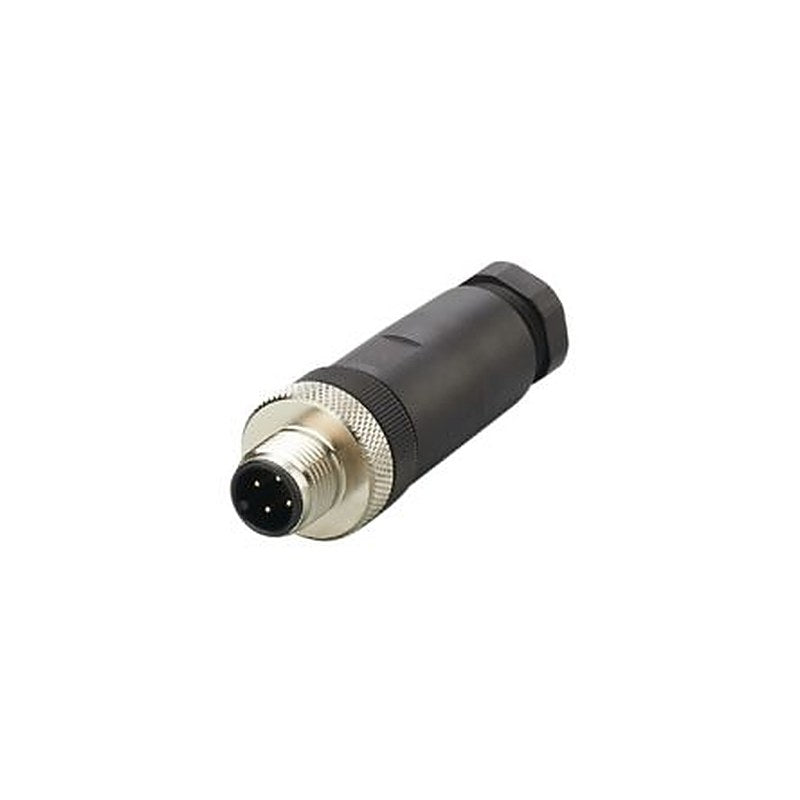 ifm electronic Circular Connector, 1 Contacts, Cable, M12 Connector, Plug, Male, IP68, E116 Series