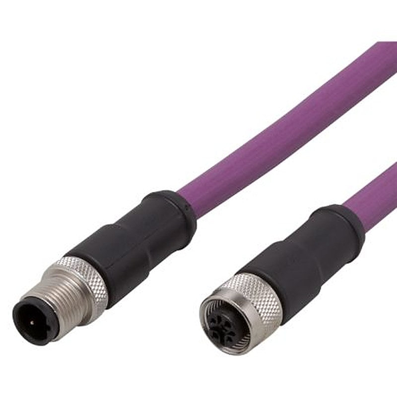 ifm electronic Male 1 way Straight to Female 1 way Straight Actuator/Sensor Cable, 2 m