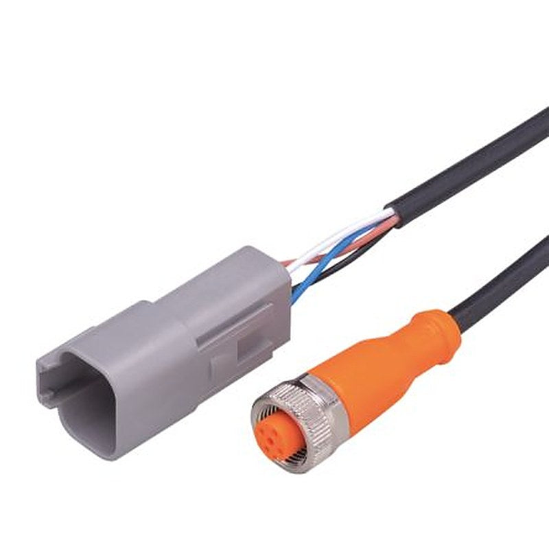 ifm electronic Male 1 way Straight to Female 1 way Straight Actuator/Sensor Cable, 4 m