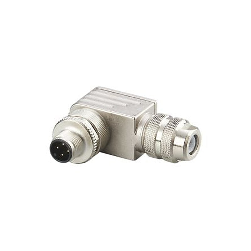 ifm electronic Industrial Circular Connector, 1 Contacts, Screw, M12 Connector, Plug, Male, IP67, E Series