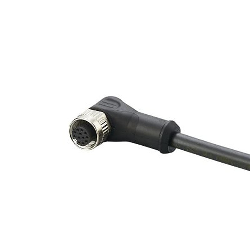 ifm electronic Female 1 way Right Angle to Unterminated Actuator/Sensor Cable, 5 m