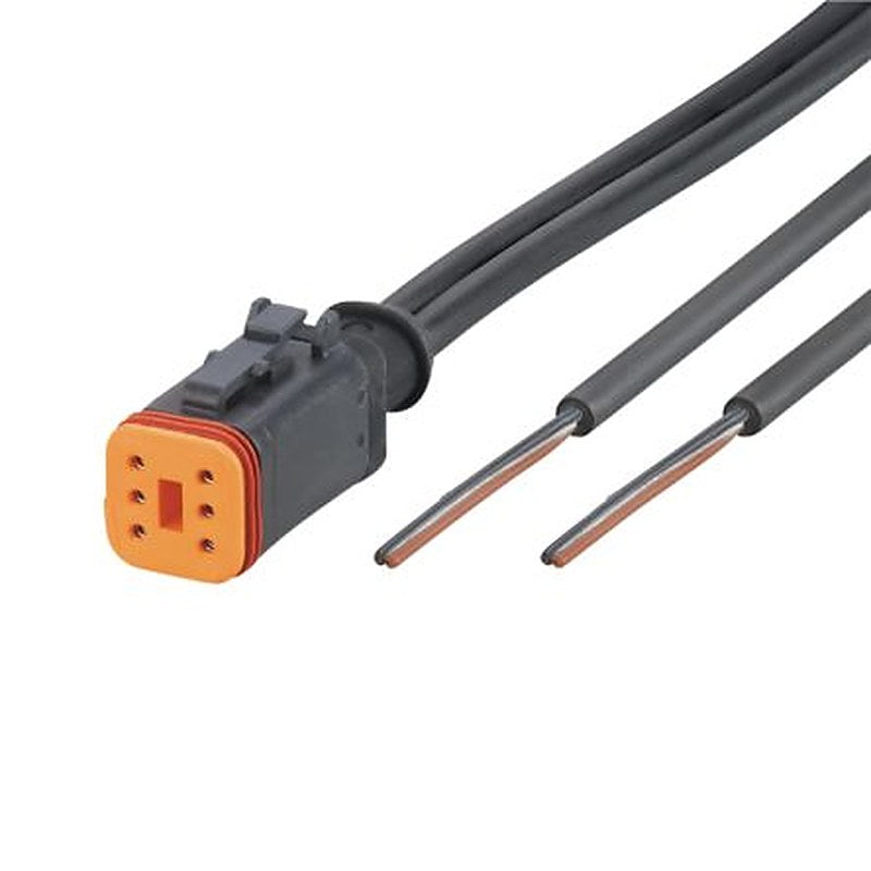 ifm electronic Female 1 way Straight to Unterminated Actuator/Sensor Cable, 2 m