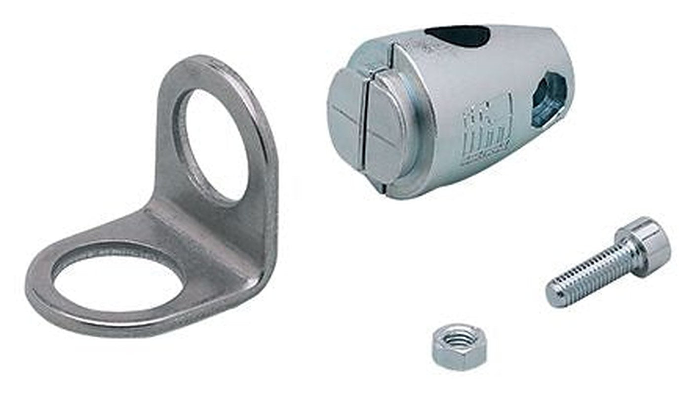 ifm electronic, E20720 Series Mounting Kit Rod Mount 18.5 mm for Use with M18 Ultrasonic Sensors