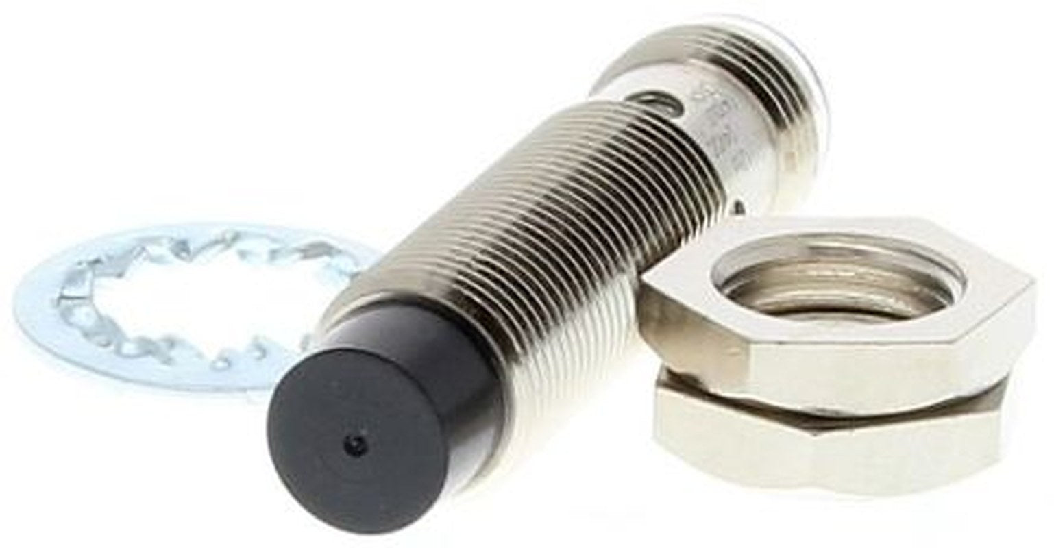 Omron E2A-M12KN05-M1-B1-TP Threaded Barrel Inductive Proximity Sensor, M12 PNP E2A 24V ac 5 mm 32 V dc 200mA