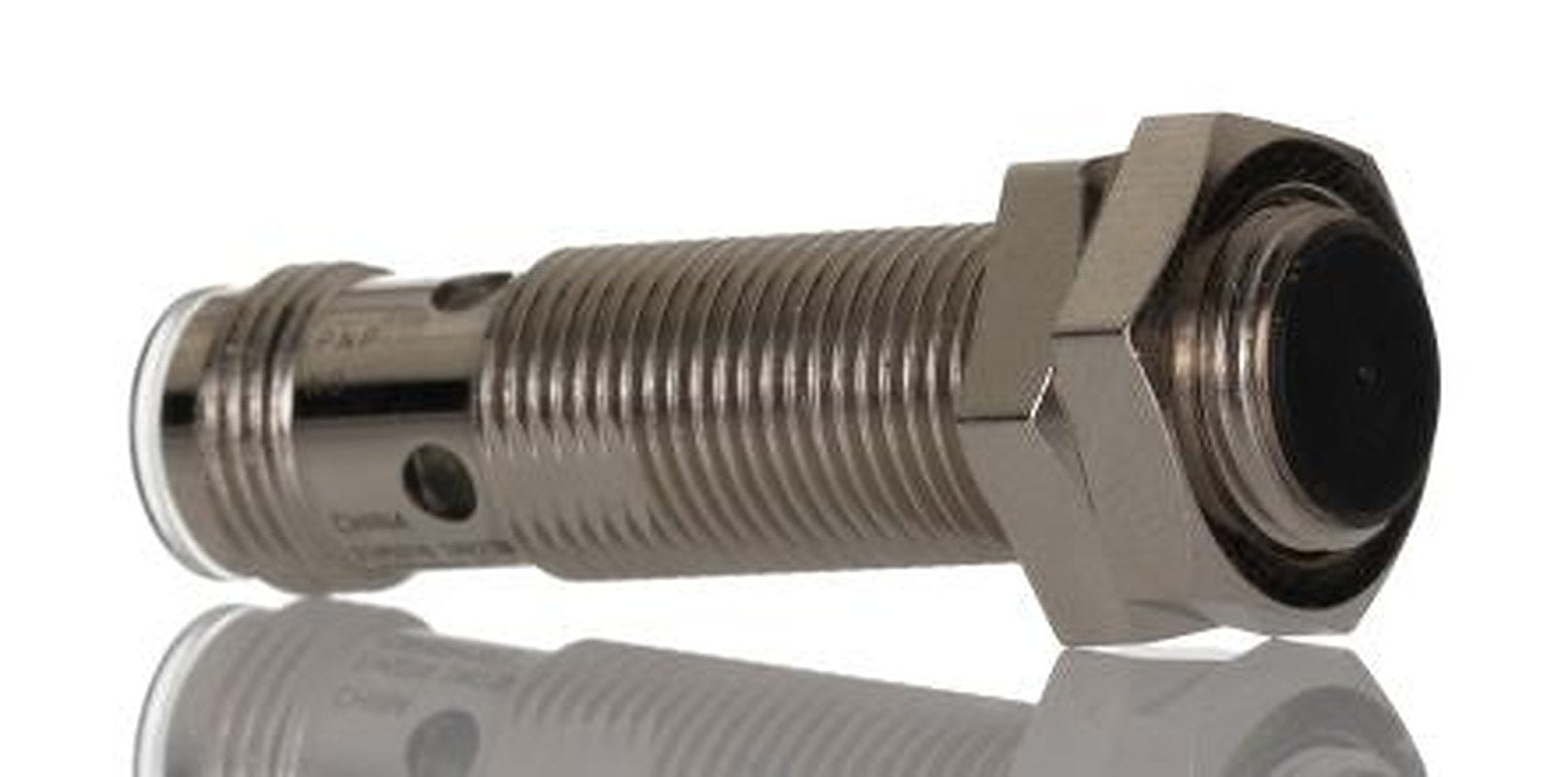 Omron E2A-M12KS04-M1-B1-4 Threaded Barrel Inductive Proximity Sensor, M12 PNP E2A 24V dc 4 mm 240 V ac 32 V dc 200mA