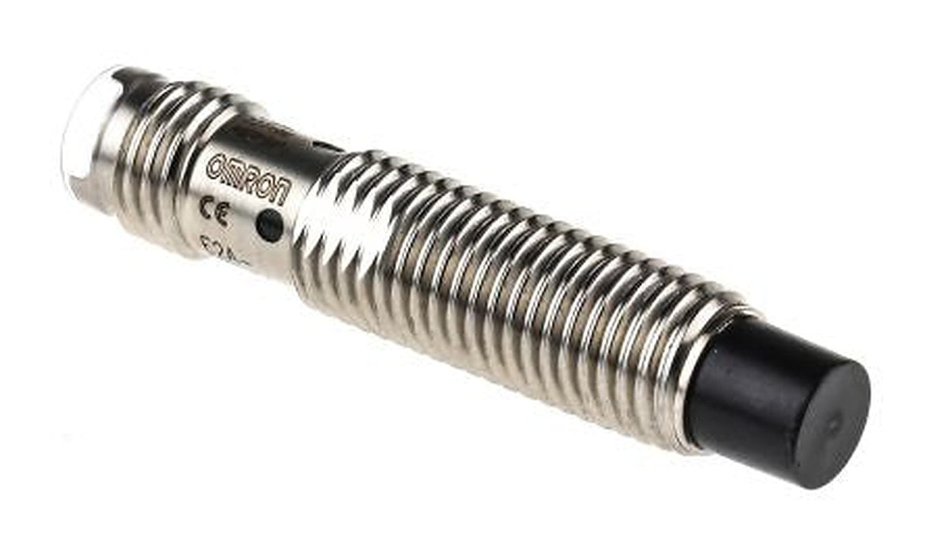 Omron E2A-S08KN04-M5-B1 Threaded Barrel Inductive Proximity Sensor, M8 PNP E2A 24V dc 4 mm 240 V ac 32 V dc 200mA