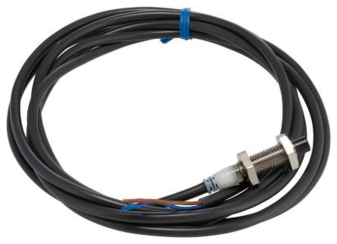 Omron E2A-S08KN04-WP-D1 2M Threaded Barrel Inductive Proximity Sensor, M8 2-Wire E2A 24V dc 4 mm 32 V dc 200mA