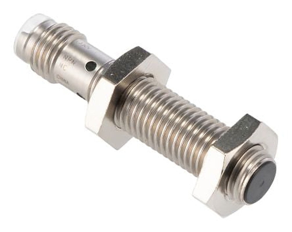 Omron E2A-S08KS02-M5-C2 Threaded Barrel Inductive Proximity Sensor, M8 NPN E2A 32V 30 mm 1000 V ac 32 V dc 200mA
