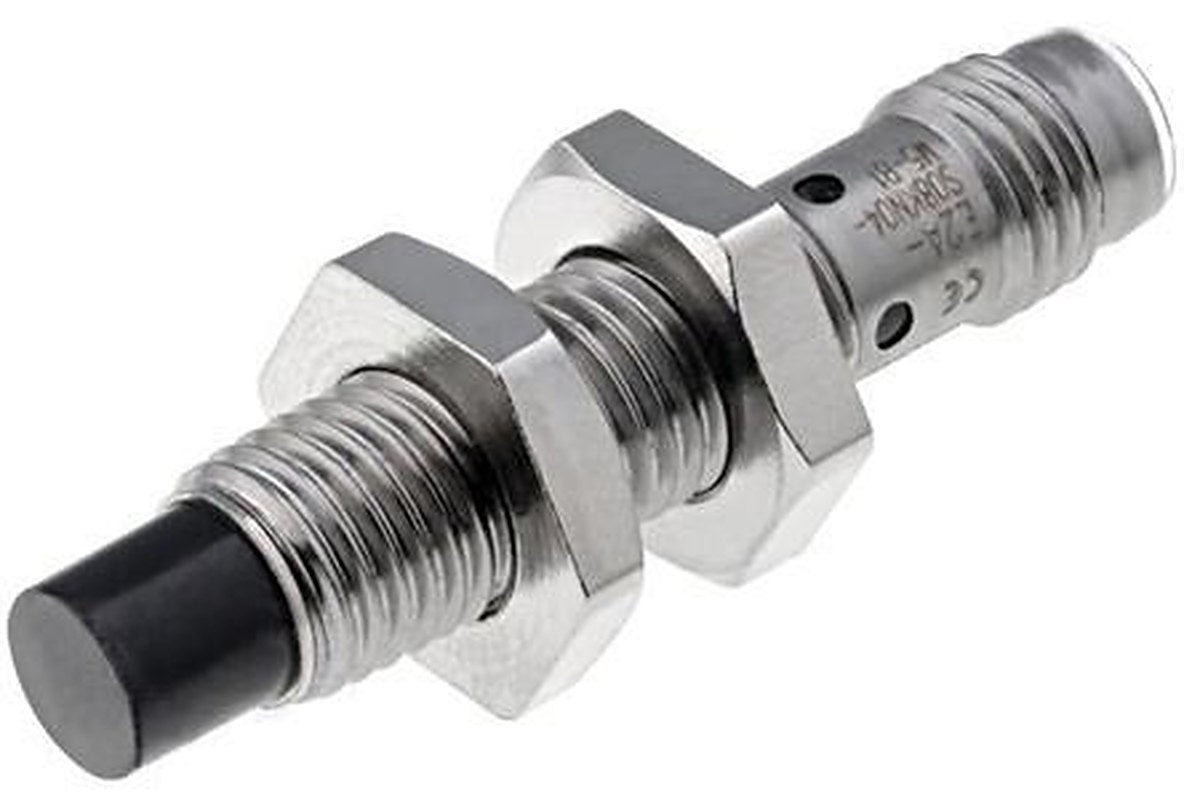 Omron E2A-S08LN04-M1-C1 Threaded Barrel Inductive Proximity Sensor, M8 NPN E2A 32V 30 mm 1000 V ac 32 V dc 200mA
