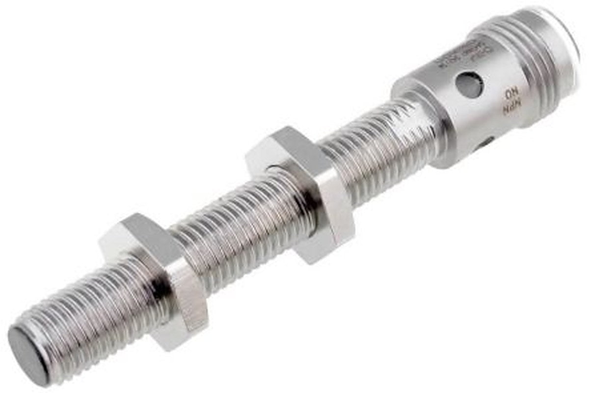 Omron E2A-S08LS02-M1-B1 Threaded Barrel Inductive Proximity Sensor, M8 PNP E2A 32V 30 mm 1000 V ac 32 V dc 200mA