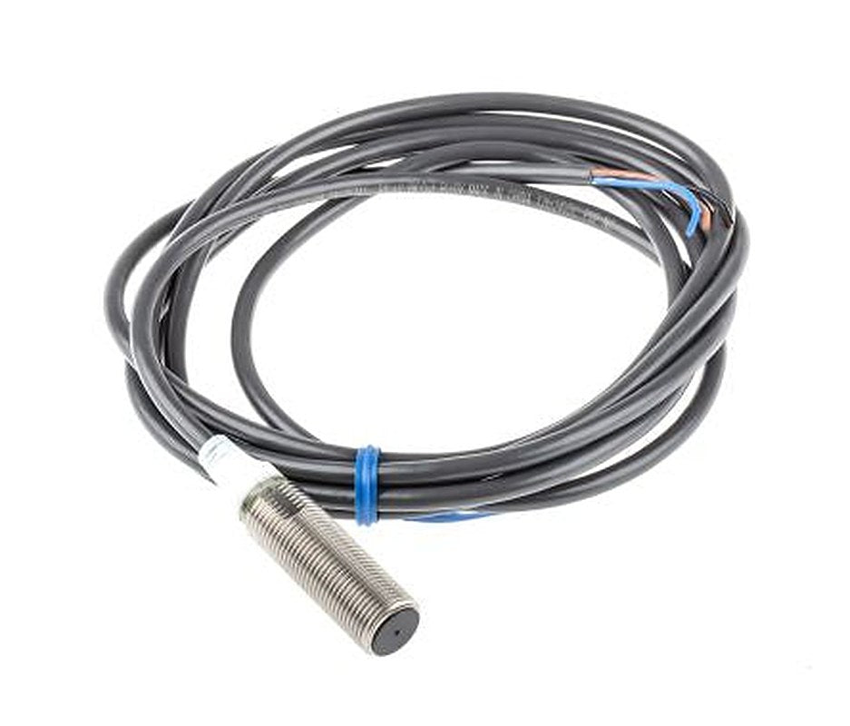 Omron E2A-S12KS04-WP-B1 2M Threaded Barrel Inductive Proximity Sensor, M12 PNP E2A 32V 30 mm 1000 V ac 32 V dc 200mA