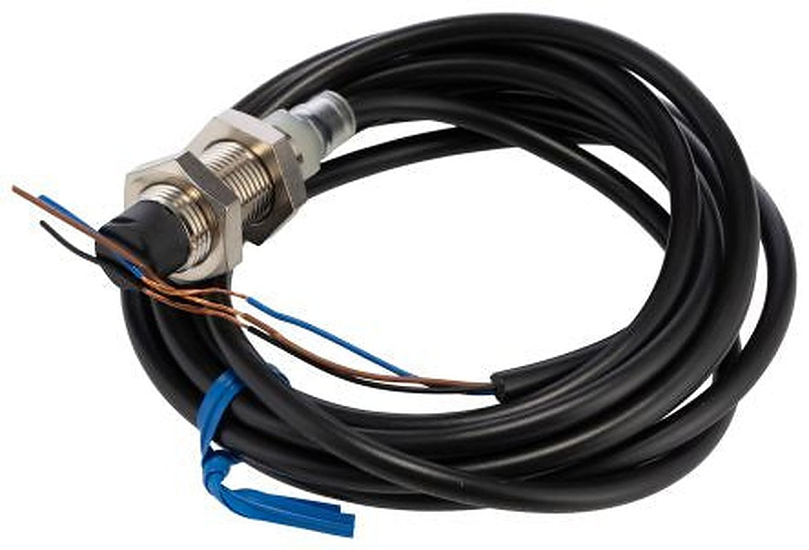 Omron E2B-M12KN08-WP-B1 2M Threaded Barrel Inductive Proximity Sensor, M12 PNP E2B 32V 30 V dc 200mA