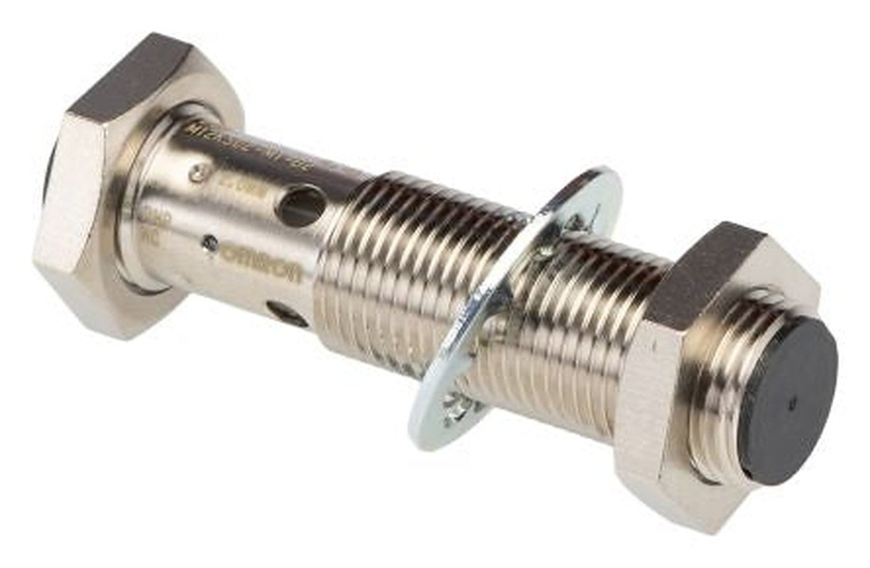 Omron E2B-M12KS02-M1-B2 Threaded Barrel Inductive Proximity Sensor, M12 PNP E2B 30V 2 mm 30 V dc 200mA