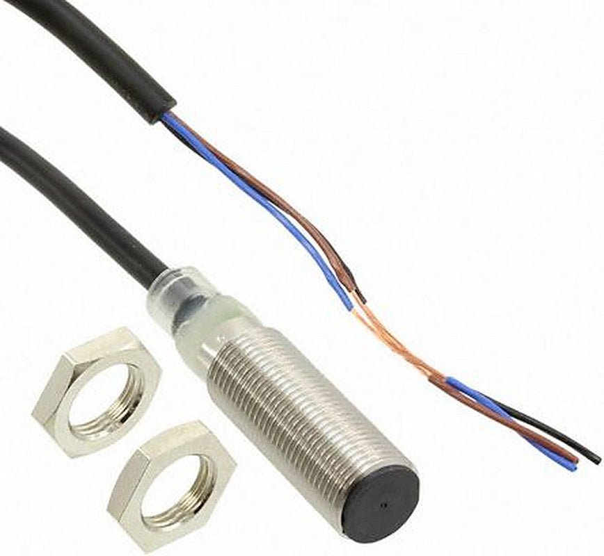 Omron E2B-M12KS02-WP-C1 2M Threaded Barrel Inductive Proximity Sensor, M12 NPN E2B 30V 2 mm 30 V dc 200mA