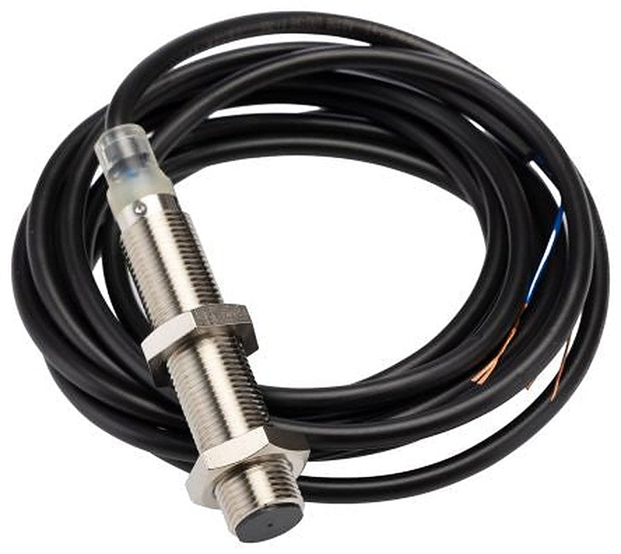 Omron E2B-M12LS04-WP-B1 2M Cylindrical Inductive Proximity Sensor, M12 PNP E2B 30V dc 4 mm 30 V dc 200mA