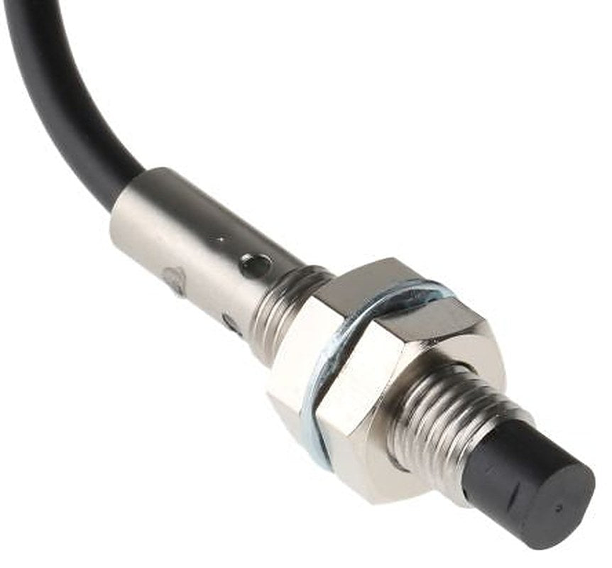 Omron E2B-S08KN04-WP-B1 2M Threaded Barrel Inductive Proximity Sensor, M8 PNP E2B 30V 30 V dc 200mA
