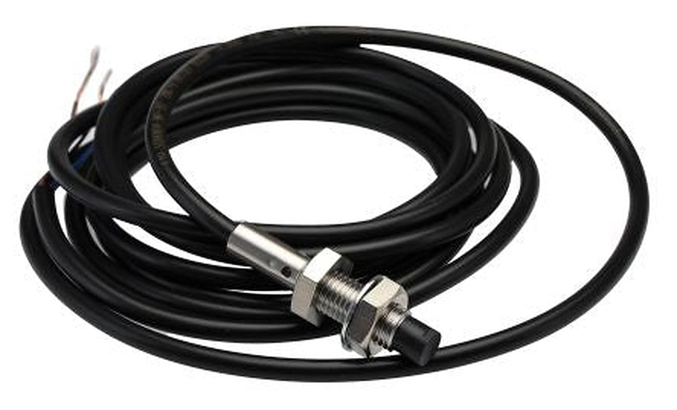Omron E2B-S08KN04-WP-B2 2M Threaded Barrel Inductive Proximity Sensor, M8 PNP E2B 30V 30 V dc 200mA