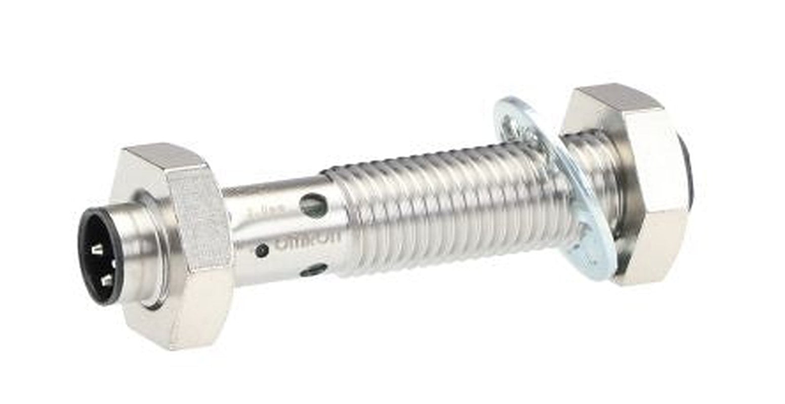 Omron E2B-S08KS02-MC-C1 Threaded Barrel Inductive Proximity Sensor, M8 x 1 NPN E2B 24V 2 mm 30 V dc 200mA