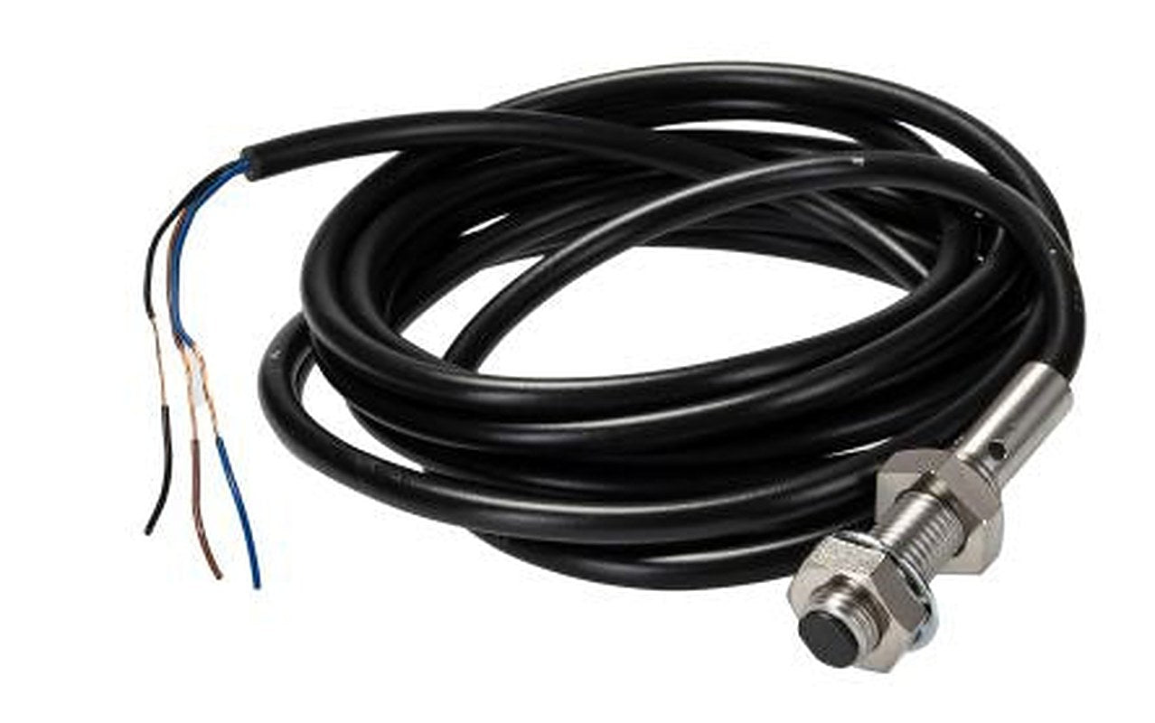 Omron E2B-S08KS02-WP-B2 2M Threaded Barrel Inductive Proximity Sensor, M8 PNP E2B 24V dc 2 mm 30 V dc 200mA